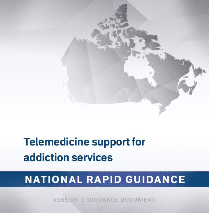Telemedicine support for addiction services